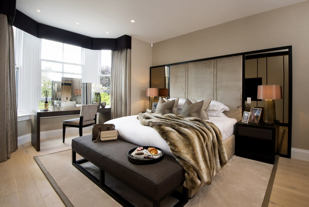 Victorian apartment transformation | Master bedroom | Interior Designers